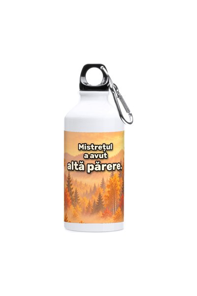 Amprenta Divertis Bidon 500 ml cu Carabinieră „Mistrețul a avut altă părere.”...