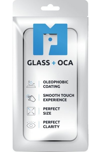 M.P. Γυαλί MP + OCA για Apple iPhone 13 Pro Max, Μαύρο