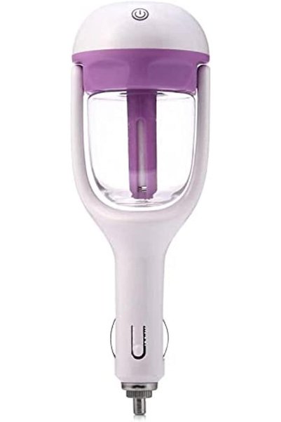 Generic Car Humidifier With Usb Charger Port Purple