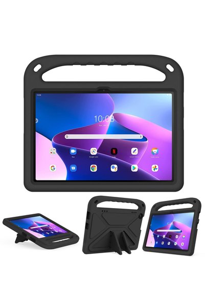 XGSM Husă pentru copii cu mâner pentru Lenovo Tab M10 10.1 Gen 3, Negru