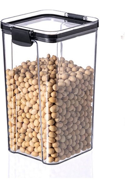 Generic Airtight Food Storage Containers Set, Dry Food Plastic Canisters Stor...