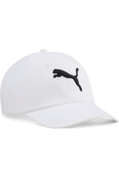 Generic ESS CAT BB Cap Jr White Unisex White KIDS
