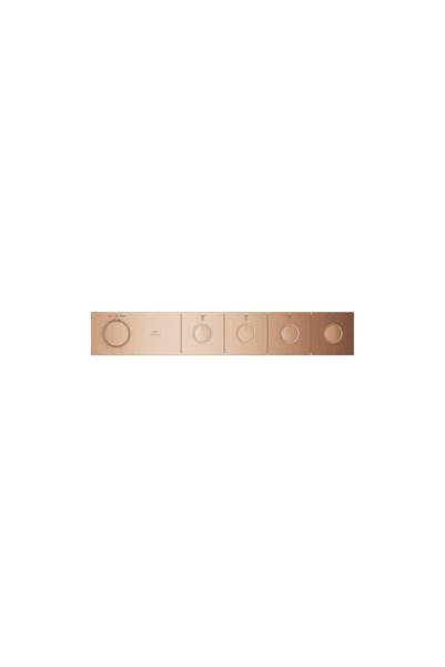 Grohe Grohtherm Aqua Tiles 4 Valfli Akış Kontrollü, Ankastre Termostatik Duş Bataryası Br. Warm Sunset – 106867DL00