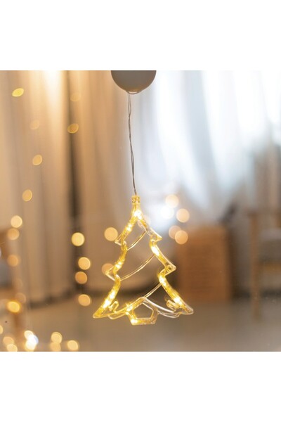 Aca Light ΧΡΙΣΤΟΥΓΕΝΝΙΑΤΙΚΟ ΠΛΑΣΤΙΚΟ ΔΕΝΤΡΟ 10 LED ΘΕΡΜΟ ΛΕΥΚΟ ΜΕ ΜΠΑΤΑΡΙΕΣ 3...
