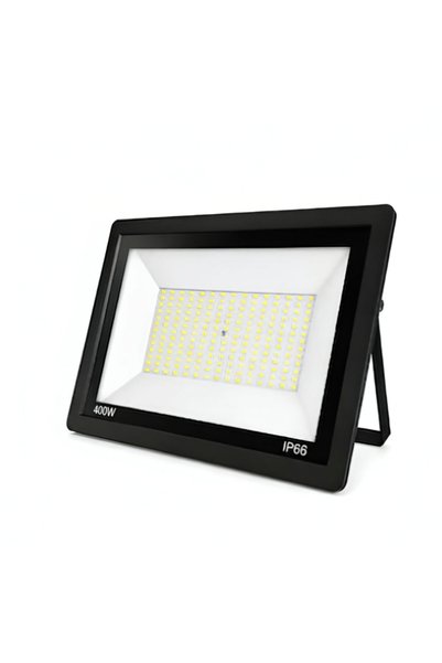 OEM Προβολέας LED 400W Jortan IP66 ψυχρό λευκό 6500K σε μαύρο χρώμα