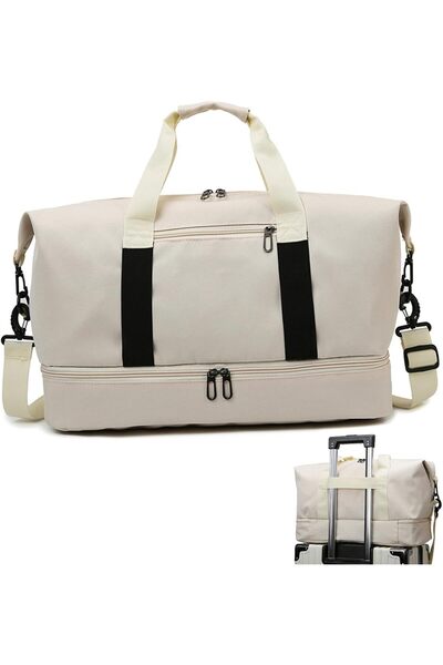 Generic Sports Gym Bag for Women and Men, Durable Large Travel Duffel Bag, Ha...