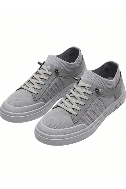 Generic Brand Men's Slip-On Knit Walking Shoes – Lightweight Casual Breathabl...