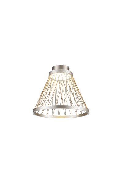 Aca Light VENTI-ΦΩΤΙΣΤΙΚΟ ΟΡΟΦΗΣ ΑΝΟΙΧΤΟ ΓΚΡΙ/ΣΑΜΠΑΝΙΑ ΑΛΟΥΜΙΝΙΟΥ LED SMD 20W...