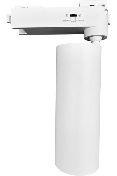 Elvhx Σποτ LED 220-240V 3CCT 3000-4000-6500K 35W 3150lm Φ77xΥ167mm Λευκό