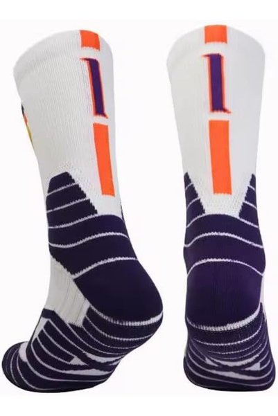 Generic Basketball Socks for Men Running Training Boys Compression Cotton Soc...