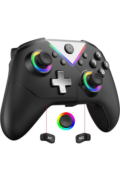Generic Wireless Switch Controller for Nitendo Switch/PC/Steam/Android/IOS, S...