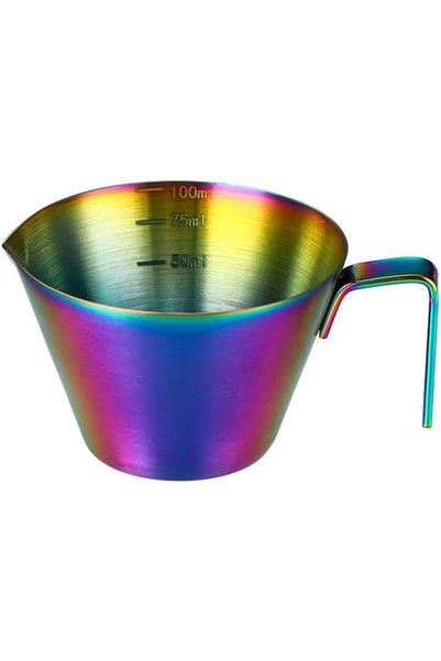 Generic Espresso Measuring Cup Espresso Shots Cup Stainless Steel Coffee Bean...