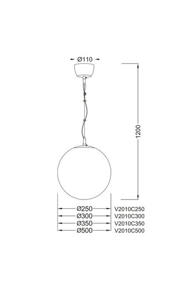 Aca Light ΜΠΑΛΑ Φ50 ΟΠΑΛΙΟ (ΛΕΠΤΟΜΕΡΕΙΑ ΝΙΚΕΛΙΟΥ) LUNA / V2010C500