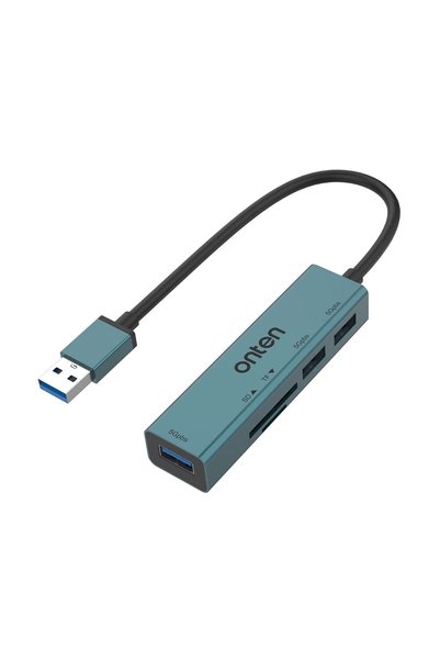 OEM Hub USB 3.0 με 3 θύρες USB και SD/TF Card Reader Onten OTN-5223