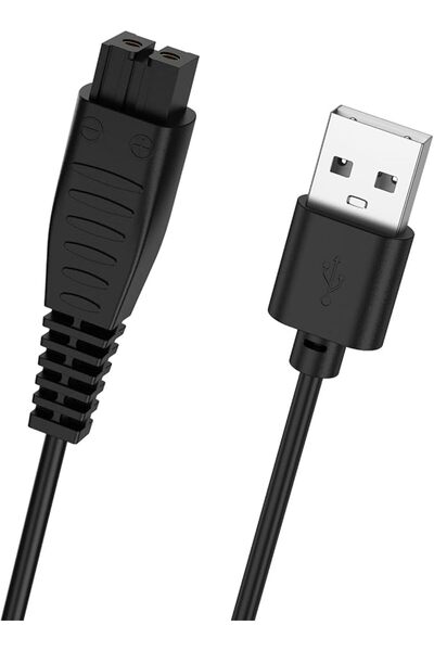 GENERAL كيبل شحن USB بطول 1 متر لماكينة حلاقة باناسونيك وفرشاة الاسنان الكهرب...