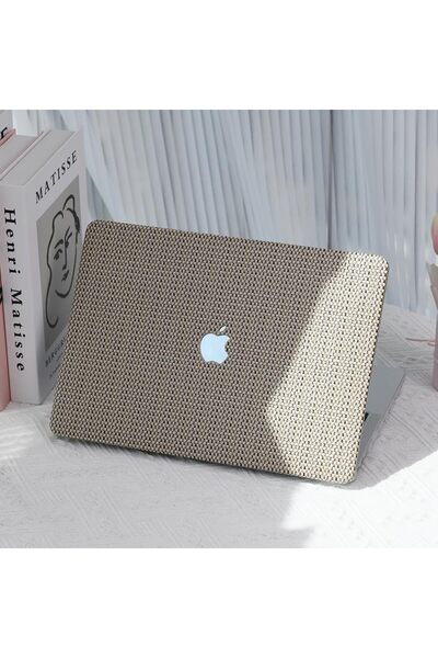 Generic For MacBook Neo 13 Inch 2026 Case, Classic Woven Pattern Hard Plastic...