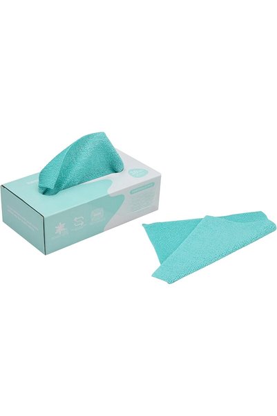 Generic 20 قطعة من قماش الميكروفايبر القابل للإزالة - 20×20 سم - قماش تنظيف ف...