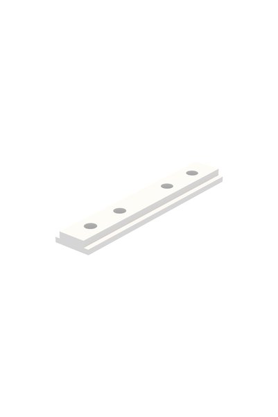Aca Light ΜΕΤΑΛΛΙΚΟΣ ΛΕΥΚΟΣ ΕΥΘΥΓΡΑΜΜΟΣ ΣΥΝΔΕΤΗΡΑΣ ΓΙΑ ΜΙΝΙ ΜΑΓΝΗΤΙΚΗ ΡΑΓΑ / ...