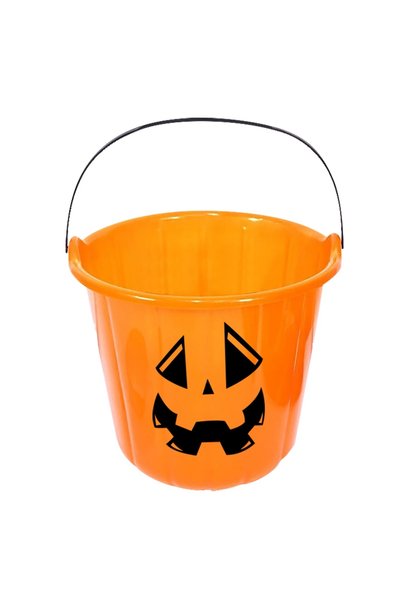 OEM Κουβάς Halloween Trick or Treat κολοκύθα ø17×14,5 εκ. Carnavalista 232661