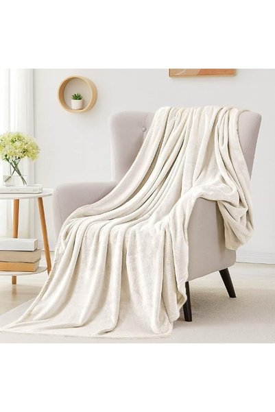 Sandy Home بطانية ساندي خفيفة الوزن، مقاس فردي 220 × 170 سم، عالية الجودة وفا...