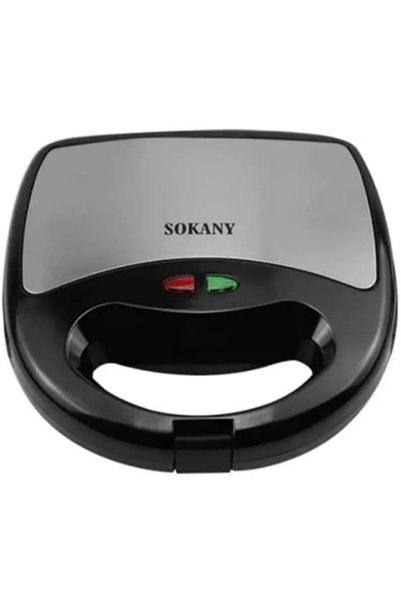 OEM Τοστιέρα 2 θέσεων 750W με αντικολλητική πλάκα Sokany KJ-118