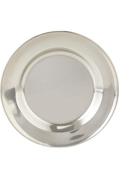 Generic Soup Plate, Silver, 23 cm, SP0010