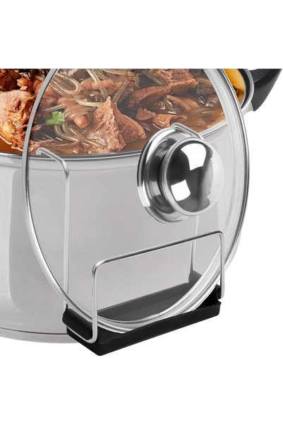 Generic Slow Cooker Lid Holder For Cooking, Stainless Steel Crock Pot Lid Hol...