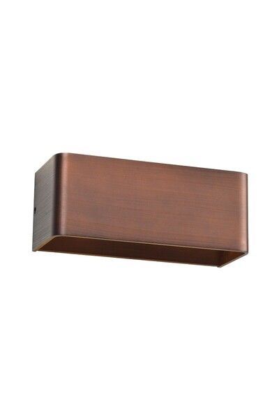 Aca Light NEPHELE-ΦΩΤΙΣΤΙΚΟ ΤΟΙΧΟΥ ΚΑΦΕ ΜΕΤΑΛΛΙΚΟ LED COB 2X3W 3000K 560LM IP...