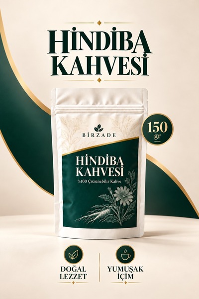 BİRZADE Hindiba Kahvesi 150 gr – Çözünebilir Kahve Karışımı