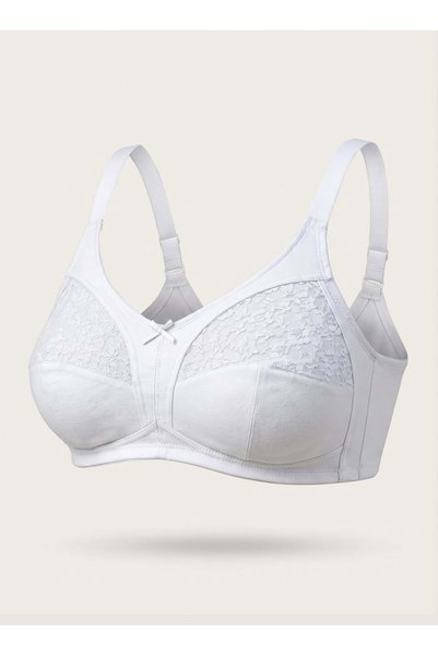 ParisBeauty Full Coverage Bra Without Padding - Black - 42D