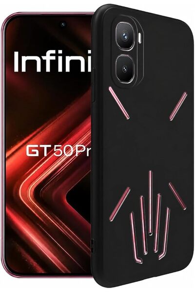 GENERAL Bencase Compatible with Infinix Gt50 Pro Liquid Silicone Case with Mi...