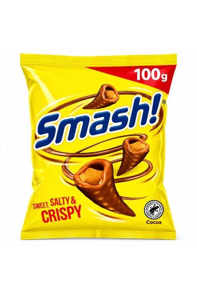 Smash وجبة خفيفة من الذرة الحلوة والمالحة 100 جرام