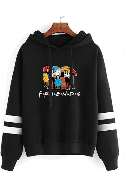 Generic Trendy Women's Friends Hoodies - Cozy Long Sleeve Fleece Sweatshirts ...