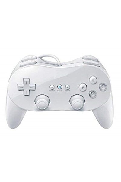 OEM Ενσύρματο χειριστήριο Classic Pro για Nintendo Wii και Wii U σε λευκό χρώμα