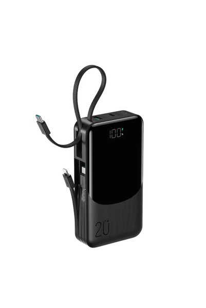 OEM Power Bank Joyroom 20000mAh με 3 ενσωματωμένα καλώδια