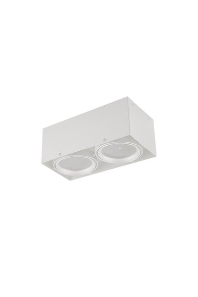 Aca Light AR111 ΔΙΠΛΟ ΛΕΥΚΟ ΣΠΟΤ ΟΡΟΦΗΣ 150x300x120 / MCDAR2W