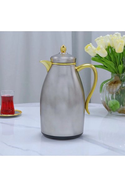 Generic Elegant Silver Tramss Set - Gold - 1 + 1 Liter