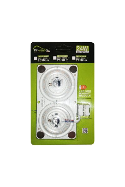 Aca Light LED SMD ΜΑΓΝΗΤΙΚΗ ΜΟΝΑΔΑ 24W 230V AC 2050LM 160 °   3000K RA80 3000...