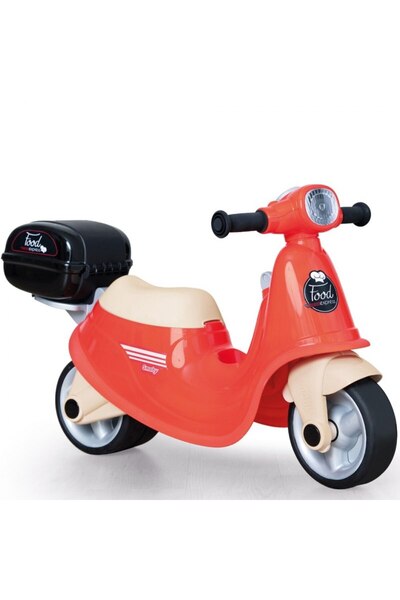 Smoby Bicicletă de exerciții retro, scuter, roți silențioase, motor