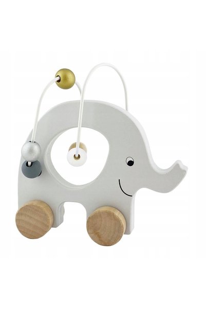 JaBaDaBaDo Mini-labirint pe roți - elefant traversează obstacole