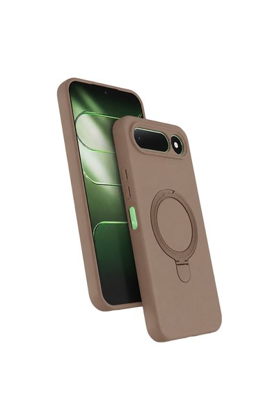 OtoTech غطاء تكنو سبارك 50 5G ريجال مع حامل ماجسيف - تيتانيوم الصحراء