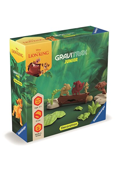 RAVENSBURGER Set Complementar GraviTrax Junior Regele Leu 33el.
