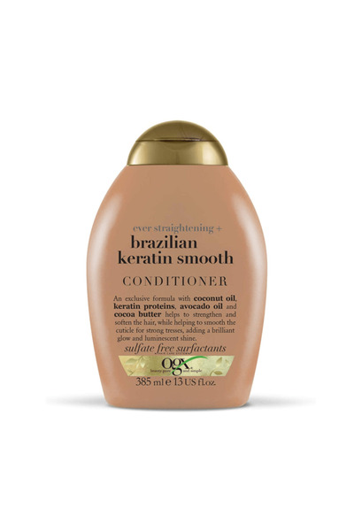 OGX Brazilian Keratin Smooth Conditioner - 385 ml