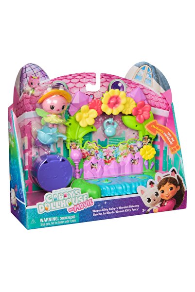 Spin Master Toys Far East Căsuță pentru pisici Gabi, Balcon de film pentru lu...