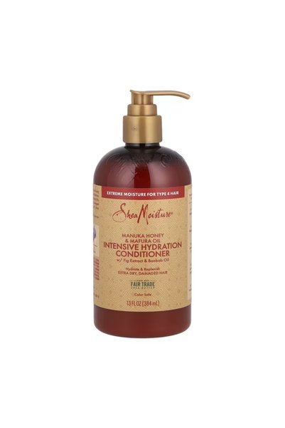 Shea Moisture بلسم ترطيب مكثف بعسل المانوكا وزيت المافورا - 384 مل