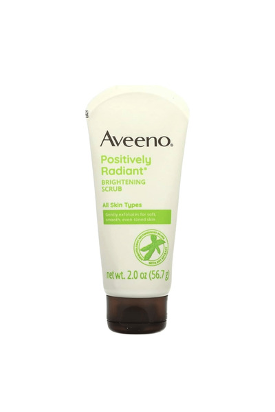 AVEENO Bozetly Radiant Facial Scrub for Brightening and Exfoliating Skin - 56.7g