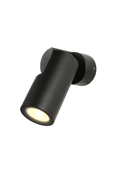 Aca Light ΕΞΩΤΕΡΙΚΟ ΦΩΤΙΣΤΙΚΟ ΤΟΙΧΟΥ ACA SJ14401 ΜΑΥΡΟ GU10 IP65 / SJ14401