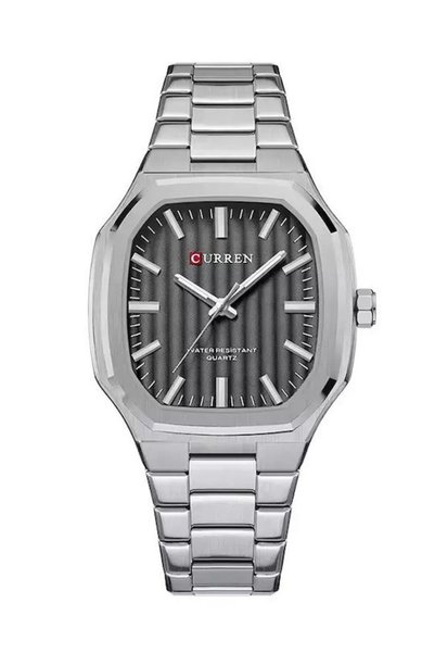 OEM Ανδρικό αναλογικό ρολόι 37mm Quartz με ατσάλινο μπρασελέ Curren 8458-1