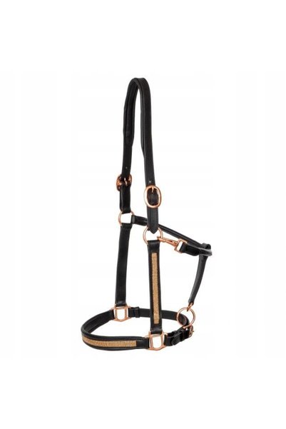 Equestrian Queen SmallDiamonds șa de cal din piele neagră FULL