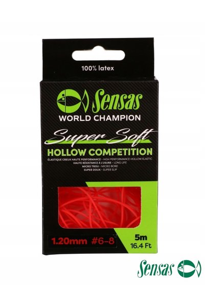 Sensas Guma Super Soft Hollow Match 5m 1,2mm